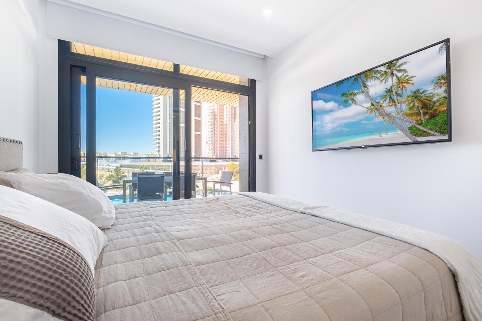 Ferienwohnung Sunset Waves Siesta Benidorm Exterior foto