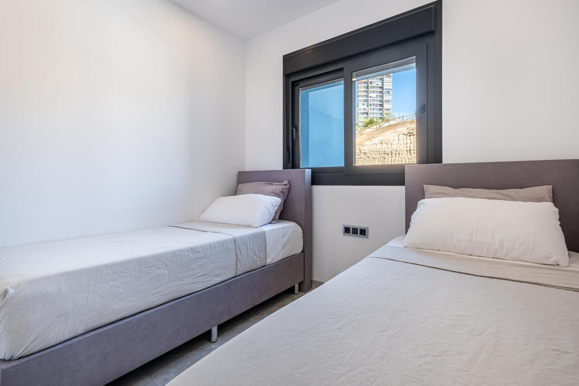 Ferienwohnung Sunset Waves Siesta Benidorm Exterior foto