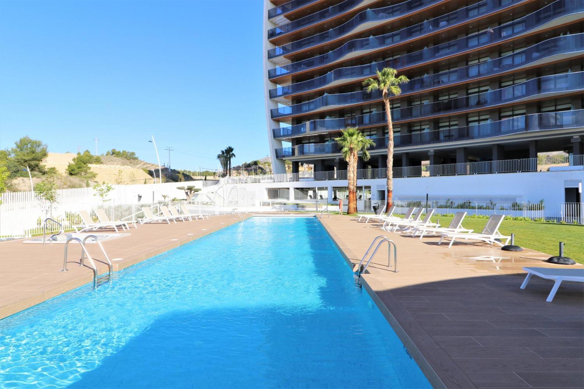 Ferienwohnung Sunset Waves Siesta Benidorm Exterior foto