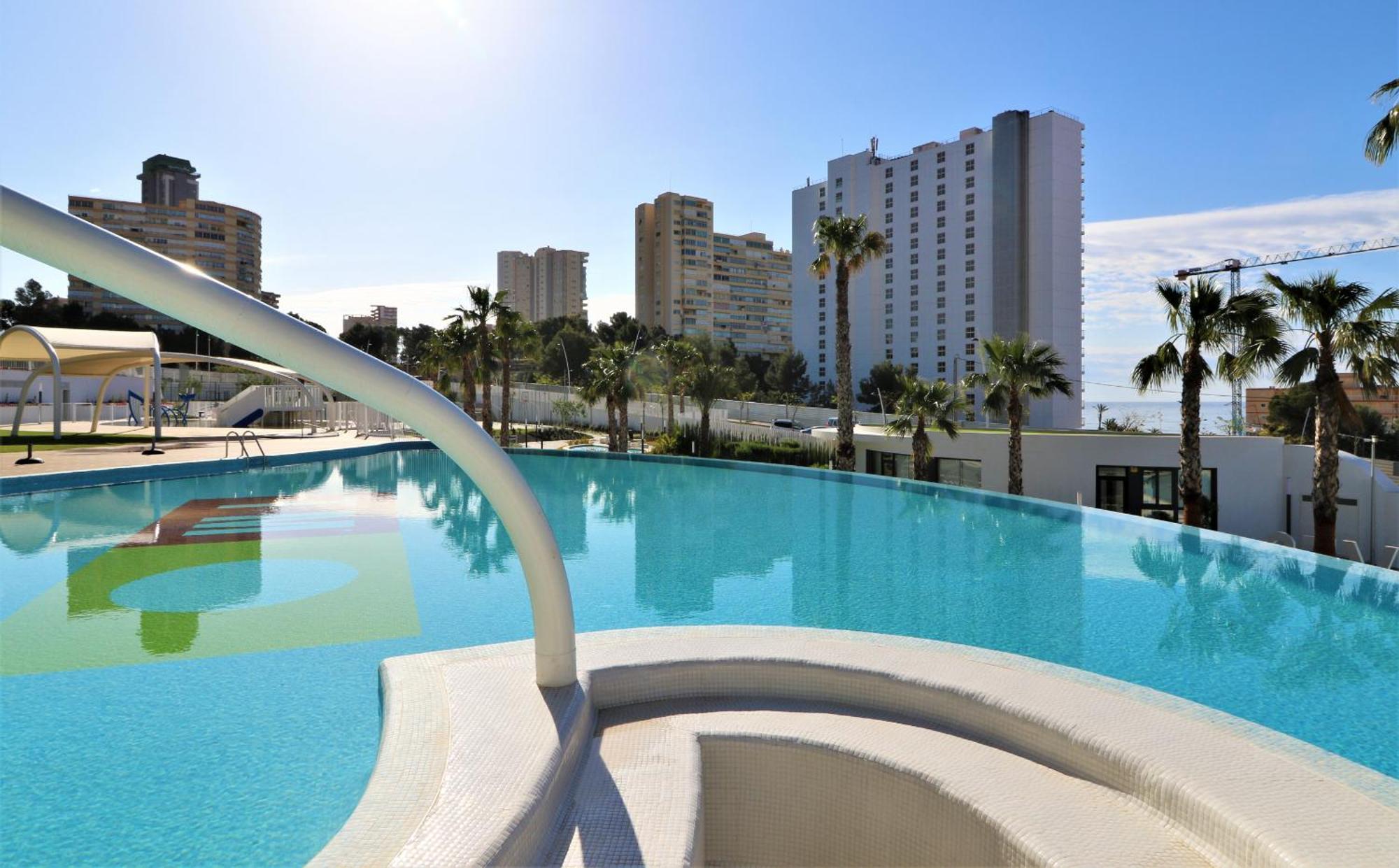 Ferienwohnung Sunset Waves Siesta Benidorm Exterior foto