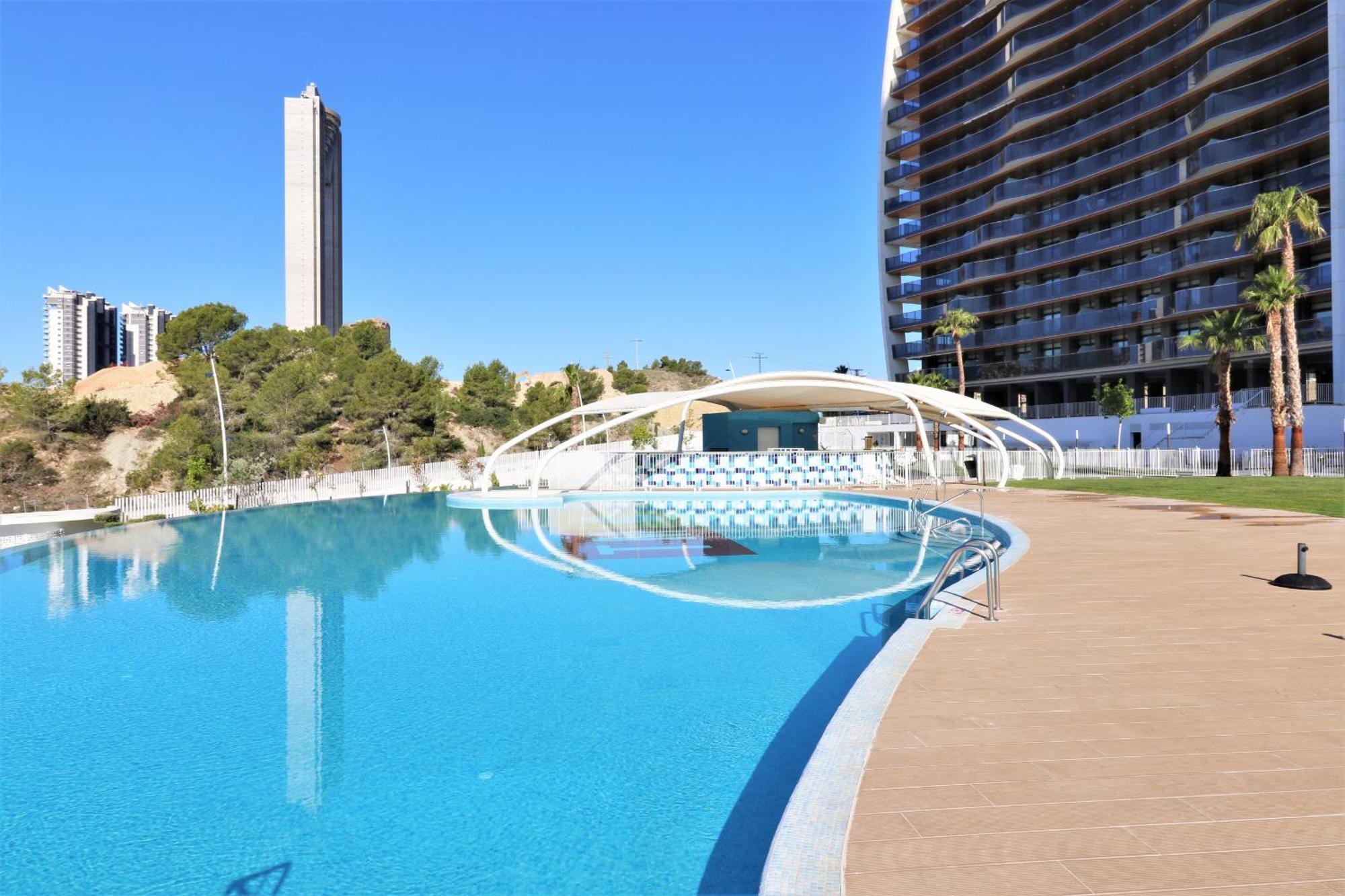 Ferienwohnung Sunset Waves Siesta Benidorm Exterior foto