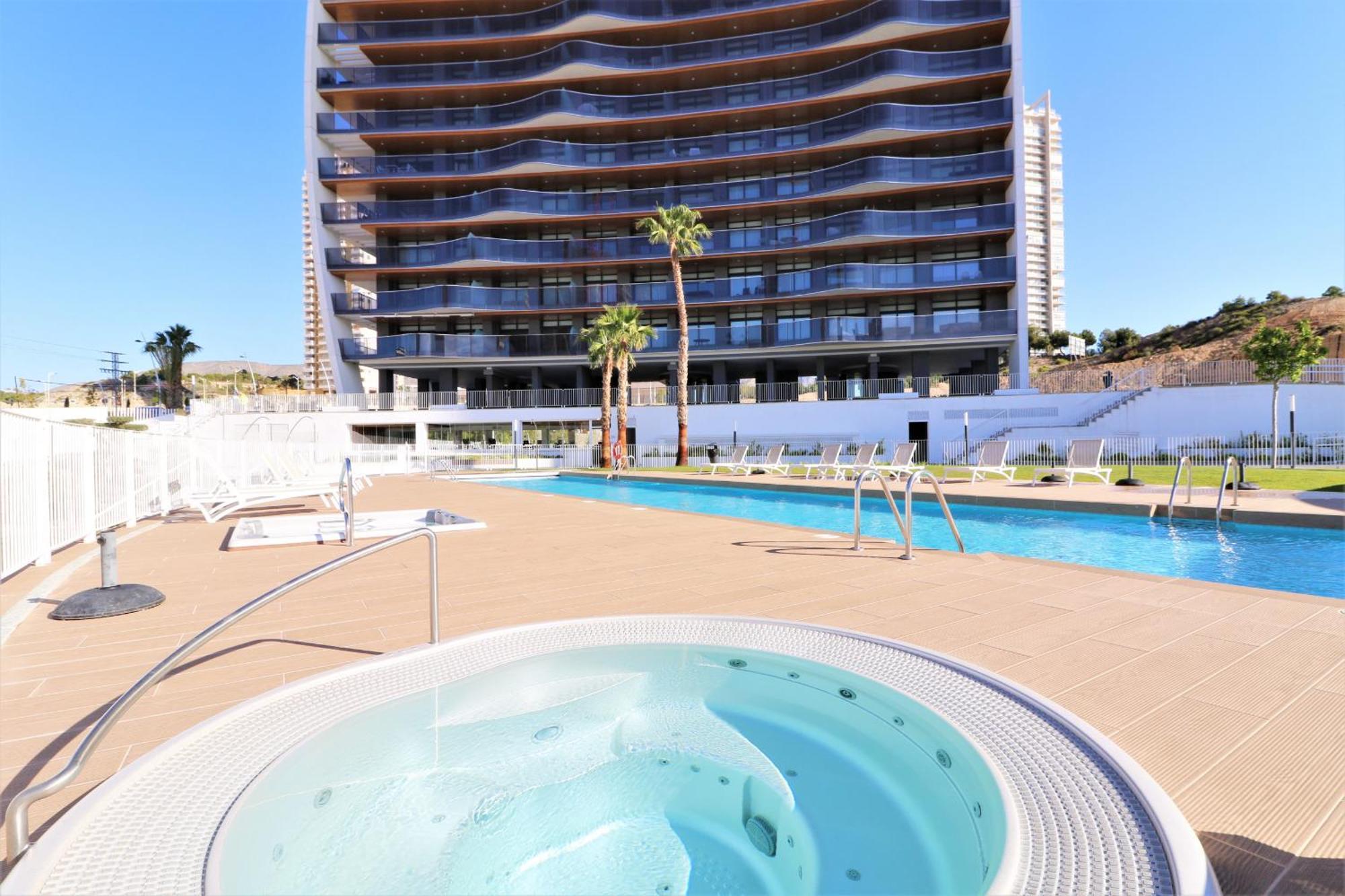 Ferienwohnung Sunset Waves Siesta Benidorm Exterior foto