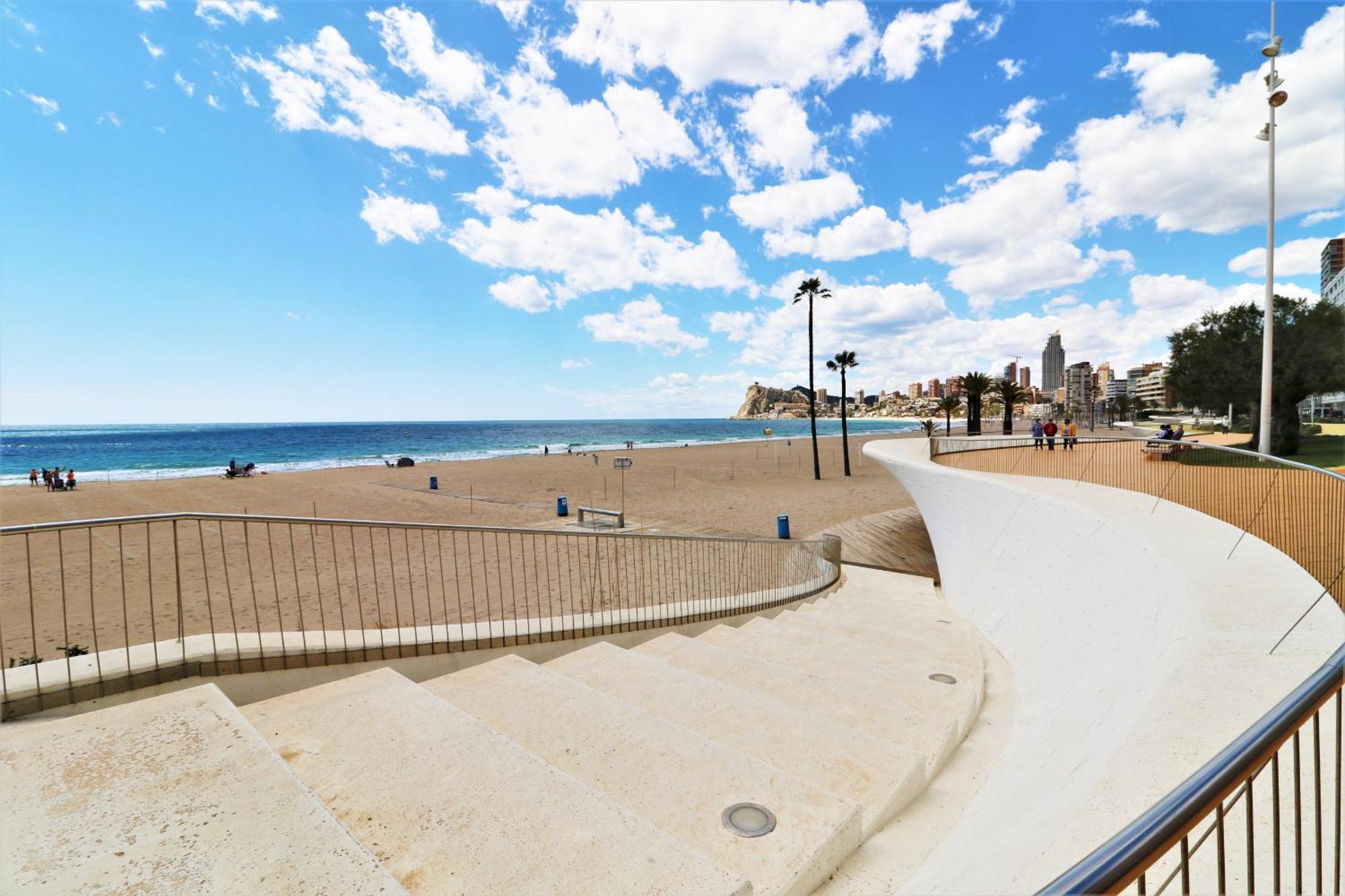 Ferienwohnung Sunset Waves Siesta Benidorm Exterior foto